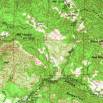 United States Geological Survey Santa Rosa, CA (1954, 62500-Scale) digital map