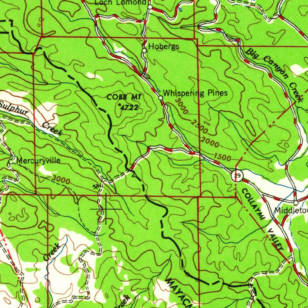 Santa Rosa, CA (1962, 250000-Scale) Map by United States Geological ...