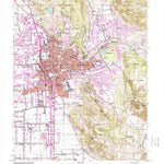 United States Geological Survey Santa Rosa, CA (1994, 24000-Scale) digital map