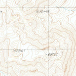 United States Geological Survey Santa Rosa Flat, CA (1987, 24000-Scale) digital map