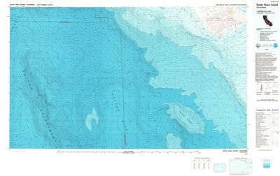 United States Geological Survey Santa Rosa Island, CA (1993, 100000-Scale) digital map
