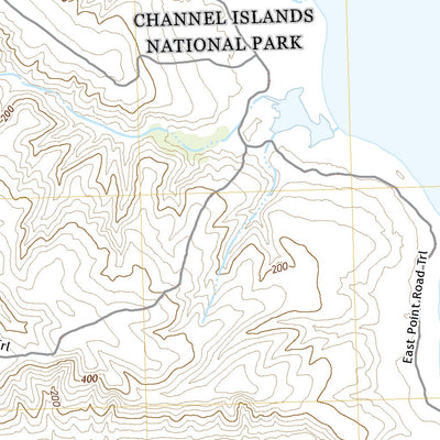 United States Geological Survey Santa Rosa Island East, CA (2021, 24000-Scale) digital map