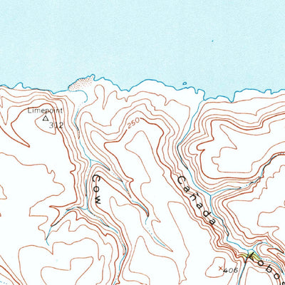 United States Geological Survey Santa Rosa Island North, CA (1943, 24000-Scale) digital map