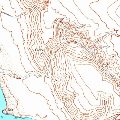 United States Geological Survey Santa Rosa Island West, CA (1943, 24000-Scale) digital map