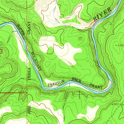 United States Geological Survey Santa Rosa Lake, NM (1963, 24000-Scale) digital map