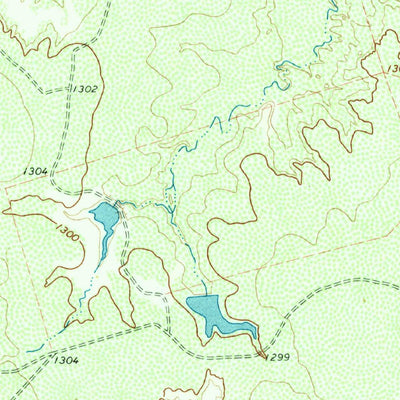 United States Geological Survey Santa Rosa Lake SW, TX (1966, 24000-Scale) digital map