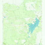 United States Geological Survey Santa Rosa Lake, TX (1966, 24000-Scale) digital map