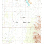 United States Geological Survey Santa Rosa Mountains NW, AZ (1989, 24000-Scale) digital map