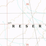 United States Geological Survey Santa Rosa Mountains NW, AZ (1989, 24000-Scale) digital map