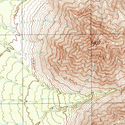 United States Geological Survey Santa Rosa Mountains NW, AZ (1989, 24000-Scale) digital map