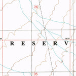 United States Geological Survey Santa Rosa Mountains NW, AZ (1996, 24000-Scale) digital map