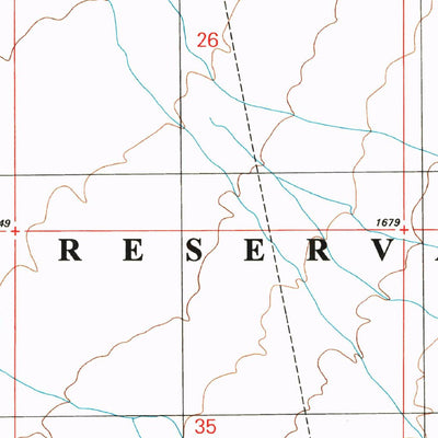 United States Geological Survey Santa Rosa Mountains NW, AZ (1996, 24000-Scale) digital map