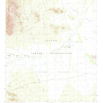 United States Geological Survey Santa Rosa Mountains SE, AZ (1989, 24000-Scale) digital map