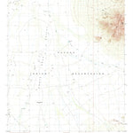 United States Geological Survey Santa Rosa Mountains SW, AZ (1989, 24000-Scale) digital map