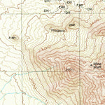 United States Geological Survey Santa Rosa Mountains SW, AZ (1989, 24000-Scale) digital map