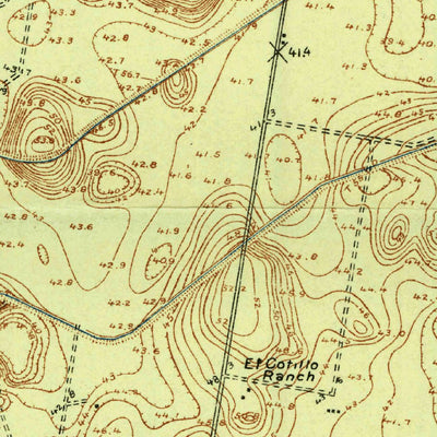 United States Geological Survey Santa Rosa, TX (1929, 24000-Scale) digital map