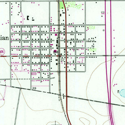 United States Geological Survey Santa Rosa, TX (1956, 24000-Scale) digital map