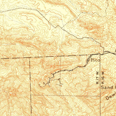 United States Geological Survey Santa Susana, CA (1903, 62500-Scale) digital map