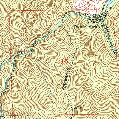 United States Geological Survey Santa Teresa Hills, CA (1953, 24000-Scale) digital map
