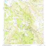 United States Geological Survey Santa Ysabel, CA (1960, 62500-Scale) digital map