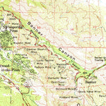 United States Geological Survey Santa Ysabel, CA (1960, 62500-Scale) digital map