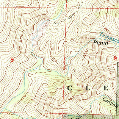 United States Geological Survey Santa Ysabel, CA (1997, 24000-Scale) digital map