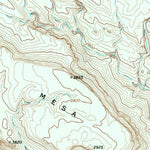 United States Geological Survey Santana Mesa, TX (1971, 24000-Scale) digital map