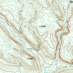 United States Geological Survey Santana Mesa, TX (1971, 24000-Scale) digital map