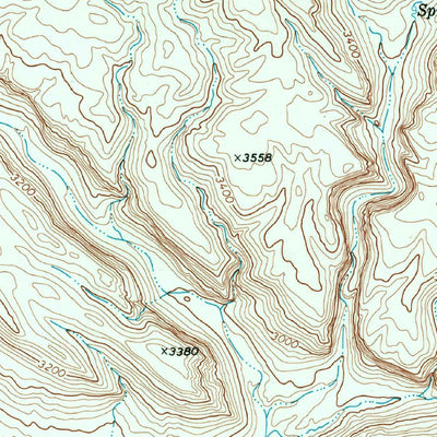 United States Geological Survey Santana Mesa, TX (1971, 24000-Scale) digital map