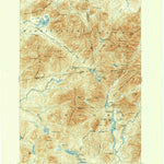 United States Geological Survey Santanoni, NY (1904, 62500-Scale) digital map