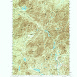 United States Geological Survey Santanoni, NY (1953, 62500-Scale) digital map