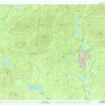 United States Geological Survey Santanoni Peak, NY (1979, 25000-Scale) digital map
