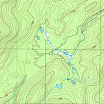 United States Geological Survey Santanoni Peak, NY (1979, 25000-Scale) digital map