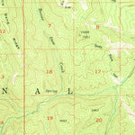 United States Geological Survey Santaquin Peak, UT (1952, 62500-Scale) digital map