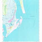 United States Geological Survey Santee Point, SC (1942, 24000-Scale) digital map