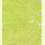 United States Geological Survey Santeetlah Creek, NC (1940, 24000-Scale) digital map