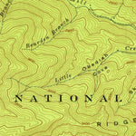 United States Geological Survey Santeetlah Creek, NC (1940, 24000-Scale) digital map