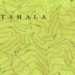 United States Geological Survey Santeetlah Creek, NC (1940, 24000-Scale) digital map