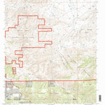 United States Geological Survey Santiago Creek, CA (1995, 24000-Scale) digital map