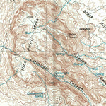 United States Geological Survey Santiago Mountains, TX (1985, 100000-Scale) digital map