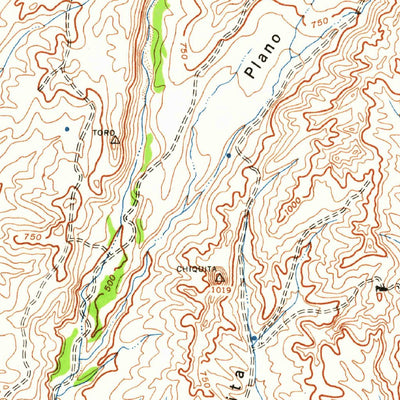 United States Geological Survey Santiago Peak, CA (1942, 62500-Scale) digital map