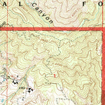United States Geological Survey Santiago Peak, CA (1997, 24000-Scale) digital map