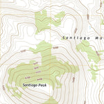 United States Geological Survey Santiago Peak, TX (2022, 24000-Scale) digital map