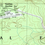 United States Geological Survey Santiam Junction, OR (1988, 24000-Scale) digital map