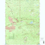United States Geological Survey Santiam Junction, OR (1997, 24000-Scale) digital map