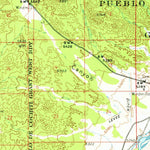 United States Geological Survey Santo Domingo Pueblo, NM (1953, 62500-Scale) digital map