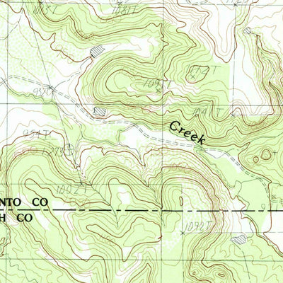 United States Geological Survey Santo, TX (1984, 24000-Scale) digital map
