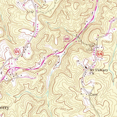 United States Geological Survey Sanville, VA (1967, 24000-Scale) digital map