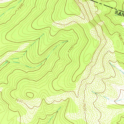 United States Geological Survey Sapello, NM (1965, 24000-Scale) digital map