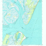 United States Geological Survey Sapelo Sound, GA (1954, 24000-Scale) digital map